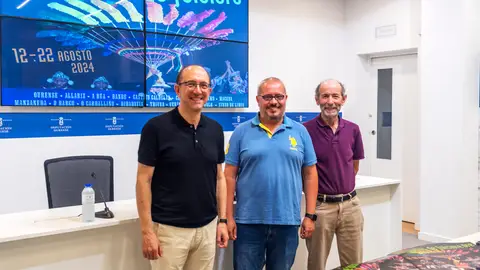 Anxo Lorenzo, César Fernández e Xulio Fernández Senra Anxo Lorenzo, César Fernández e Xulio Fernández Senra