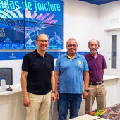 Anxo Lorenzo, César Fernández e Xulio Fernández Senra