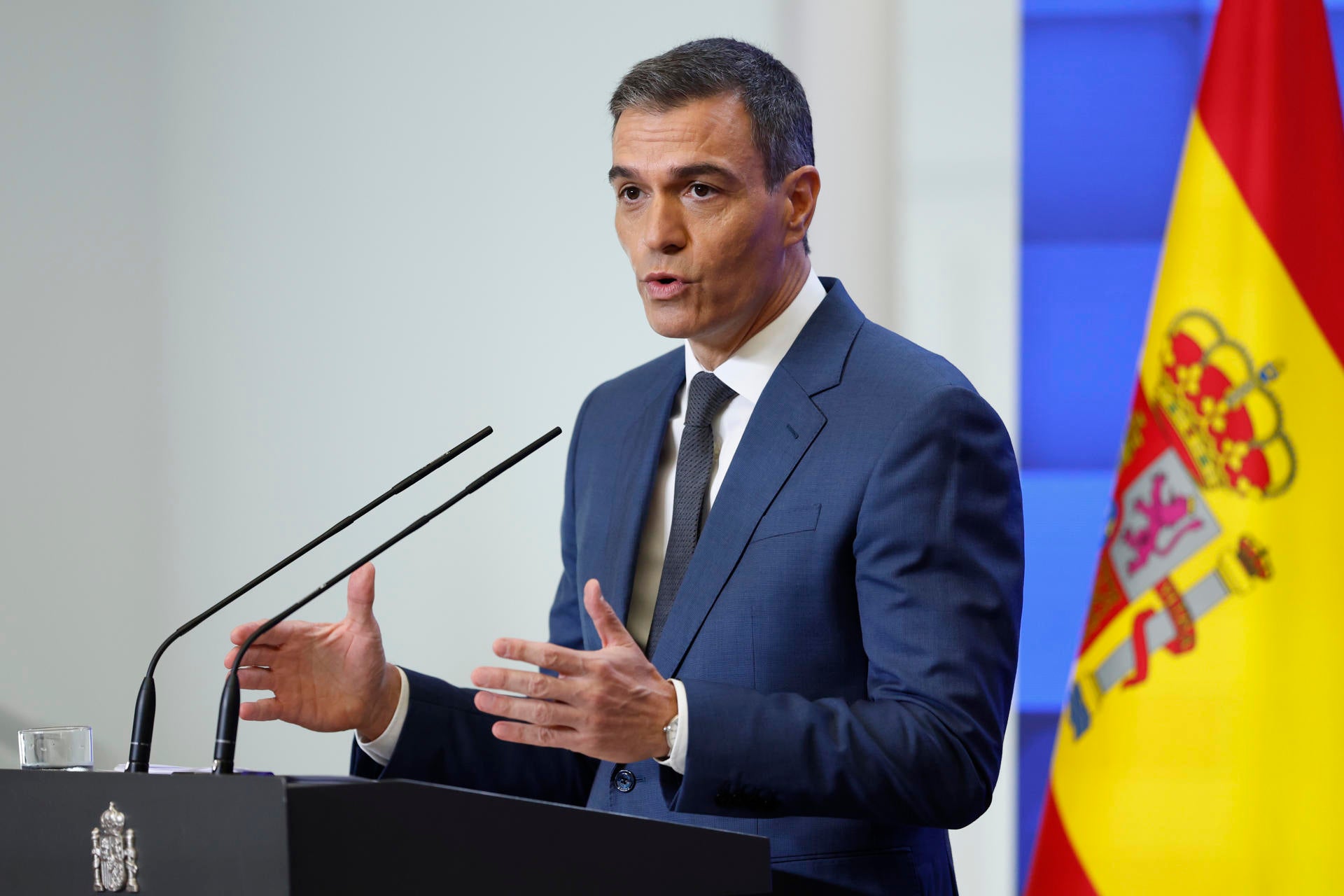 Sánchez pide que se verifiquen las actas de todas las mesas en Venezuela para poder reconocer al ganador Sánchez pide que se verifiquen las actas de todas las mesas en Venezuela para poder reconocer al ganador