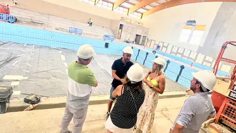 Petrer tendrá lista la piscina cubierta de San Fernando entre septiembre y octubre Petrer tendrá lista la piscina cubierta de San Fernando entre septiembre y octubre