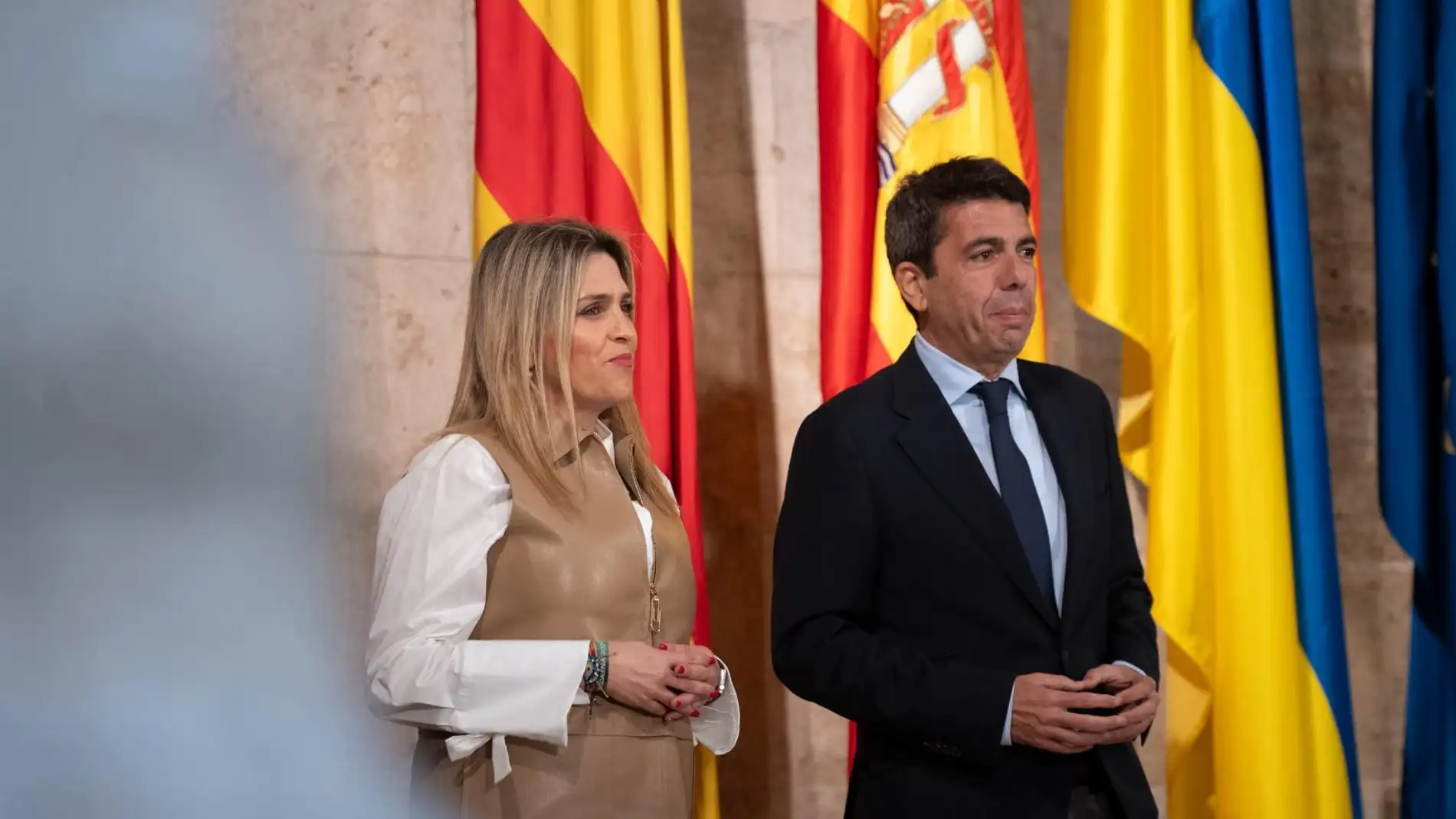 Imagen de Marta Barrachina y Carlos Mazón Imagen de Marta Barrachina y Carlos Mazón