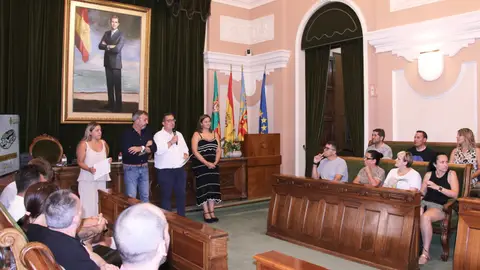 Imagen de la reunión entre el edil Paco Cabañero y responsables de bares y restaurantes Imagen de la reunión entre el edil Paco Cabañero y responsables de bares y restaurantes