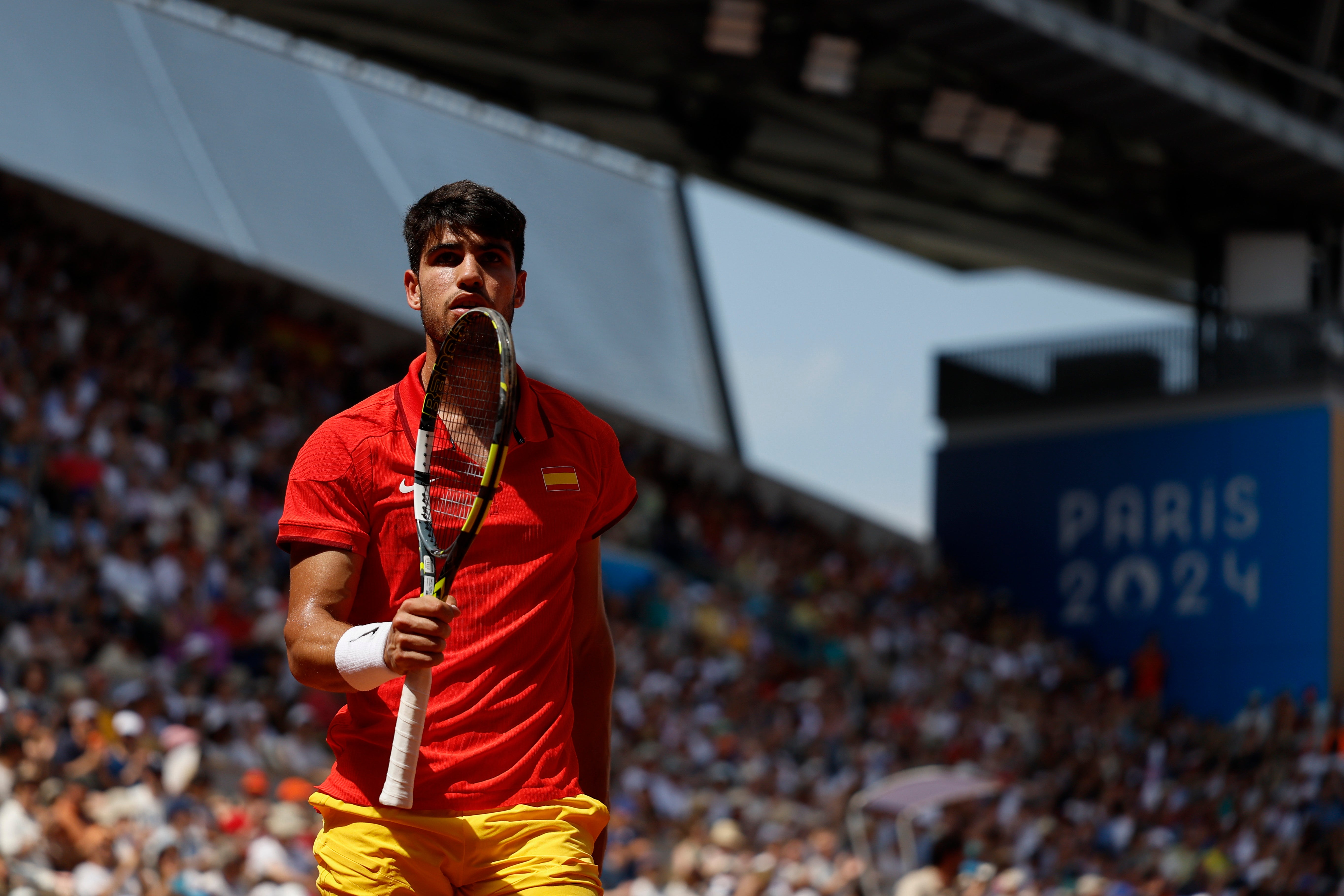 El tenista español Carlos Alcaraz barre a Safiullin y se mete en cuartos de final El tenista español Carlos Alcaraz barre a Safiullin y se mete en cuartos de final