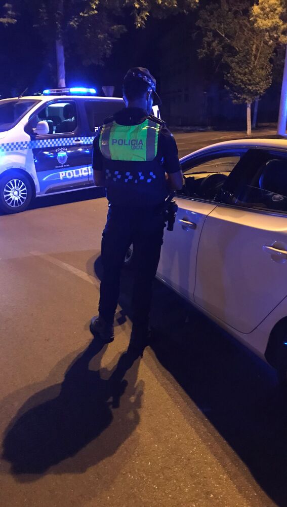 Control de drogas realizado esta pasada noche en Ciudad Real