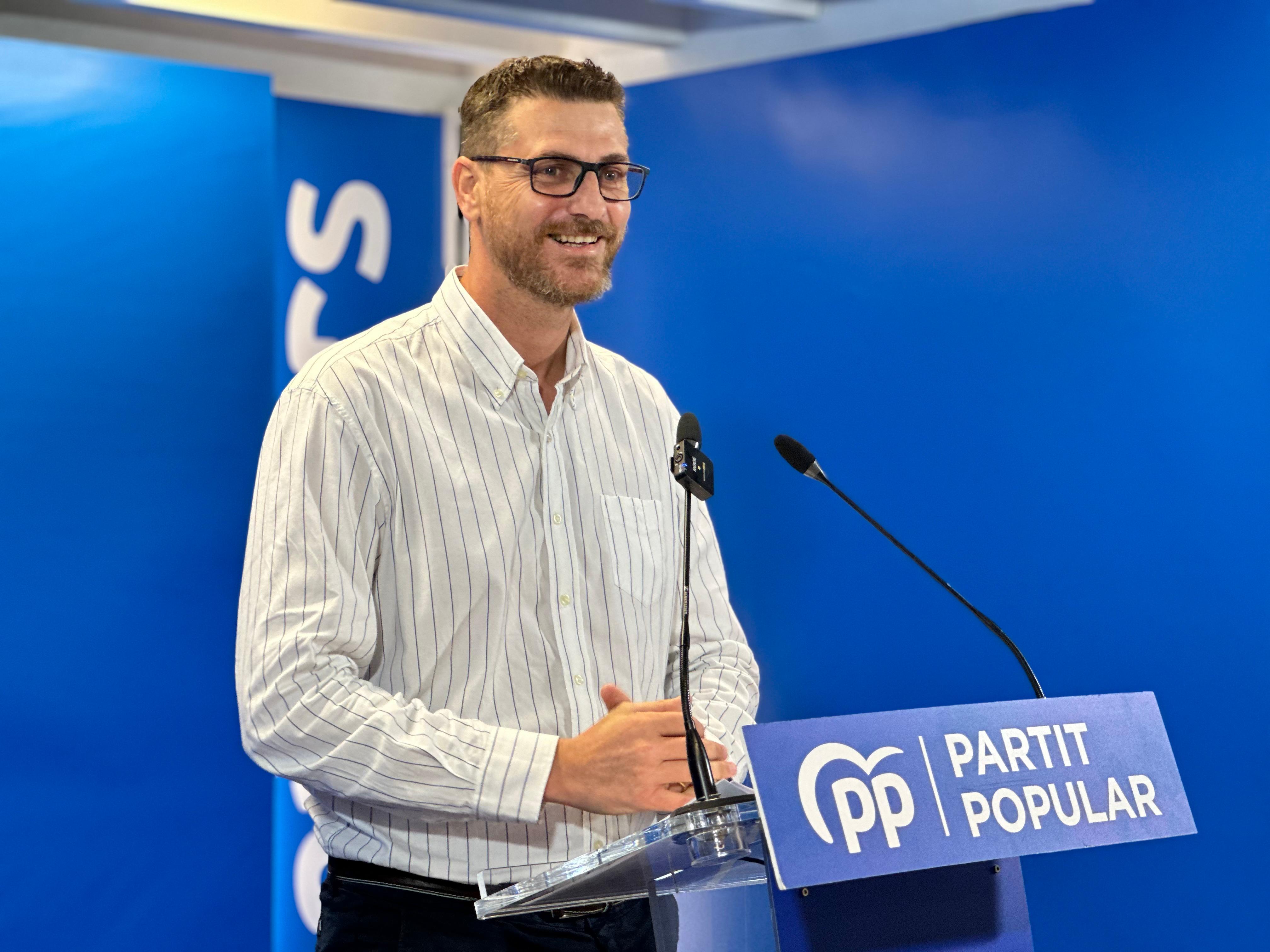 El coordinador del PP balear y portavoz parlamentario del partido, Sebastià Sagreras. El coordinador del PP balear y portavoz parlamentario del partido, Sebastià Sagreras.