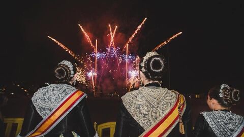 Imagen de archivo de una 'Crida a la Festa' en Elche. 