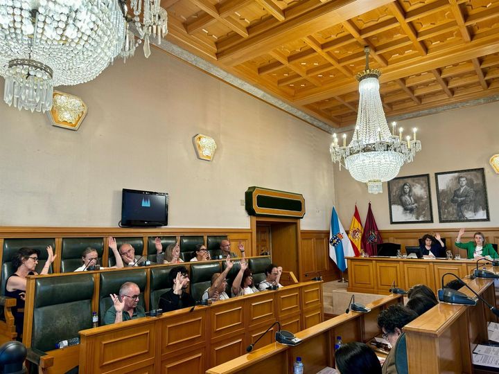 El pleno municipal de Santiago aprueba destinar partidas a "actuaciones urgentes" mientras la oposición acusa al gobierno compostelano de ir "tarde" El pleno municipal de Santiago aprueba destinar partidas a "actuaciones urgentes" mientras la oposición acusa al gobierno compostelano de ir "tarde"
