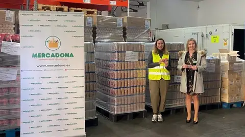 Mercadona dona 239 toneladas de alimentos de primera necesidad en Extremadura durante la primera mitad de 2024 Mercadona dona 239 toneladas de alimentos de primera necesidad en Extremadura durante la primera mitad de 2024