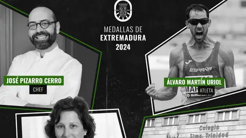 Medallas de Extremadura 2024 Medallas de Extremadura 2024