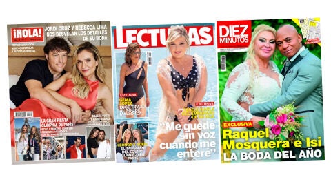 Portadas de las revistas del coraz&oacute;n del 31 de julio de 2024