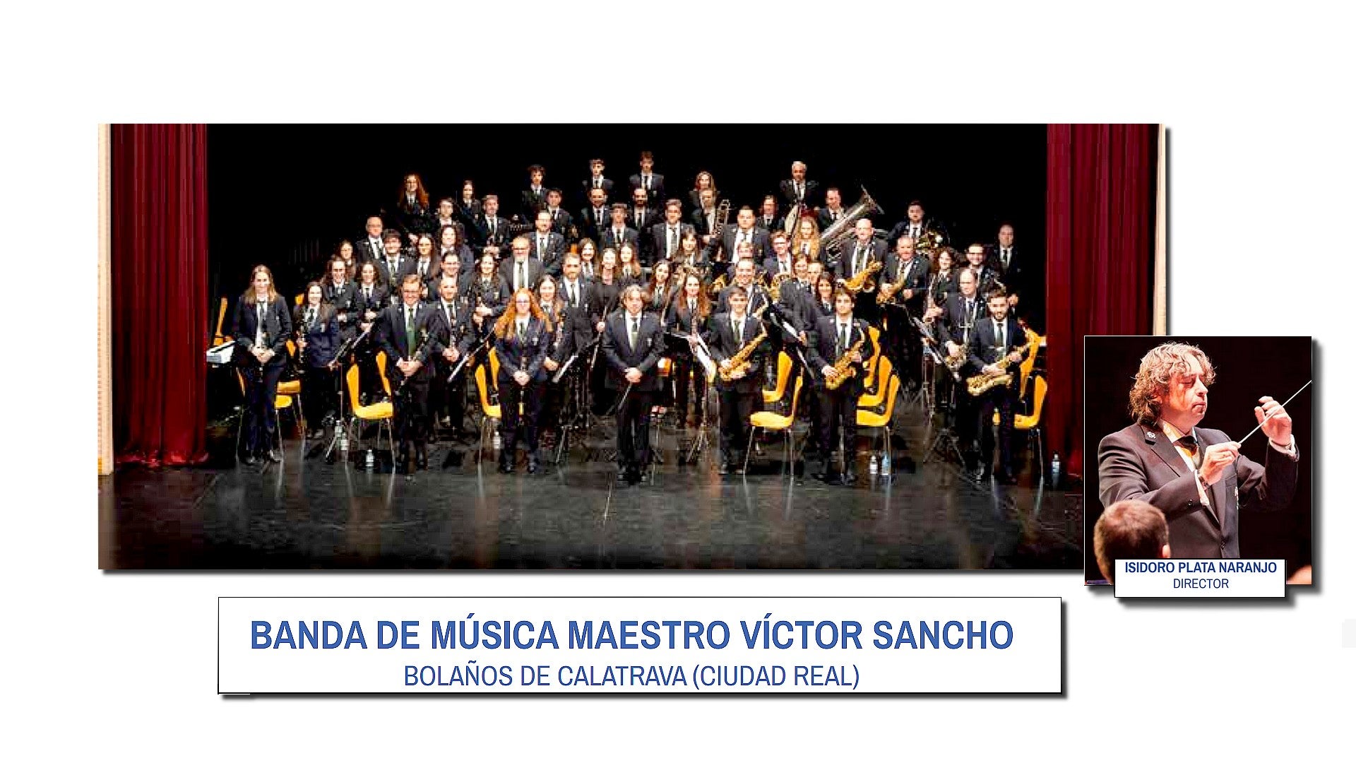 La Banda de Música 'Maestro Víctor Sancho' de Bolaños de Calatrava estará este viernes en Aranda de Duero La Banda de Música 'Maestro Víctor Sancho' de Bolaños de Calatrava estará este viernes en Aranda de Duero