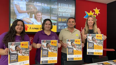 Vuelve a La Nucia la II Feria de Adopción Animal el 28 de septiembre Vuelve a La Nucia la II Feria de Adopción Animal el 28 de septiembre