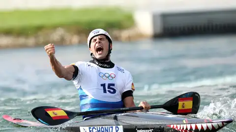 Pau Echaniz consigue la medalla de bronce en K1 en los JJOO de París Pau Echaniz consigue la medalla de bronce en K1 en los JJOO de París