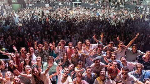 El grupo "Hakuna" en uno de sus conciertos