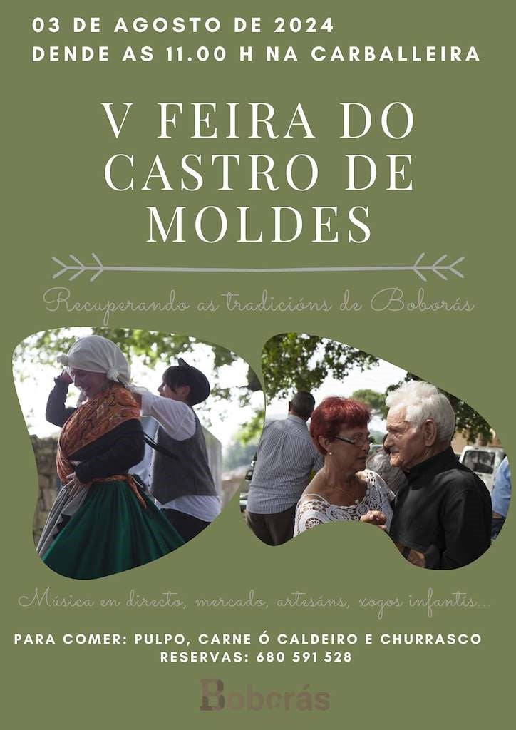 Boborás acolle a V Feira do Castro de Moldes este sábado Boborás acolle a V Feira do Castro de Moldes este sábado