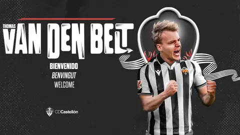 Más madera para el CD Castellón: Oficial la llegada de Thomas van den Belt procedente del Feyenoord Más madera para el CD Castellón: Oficial la llegada de Thomas van den Belt procedente del Feyenoord