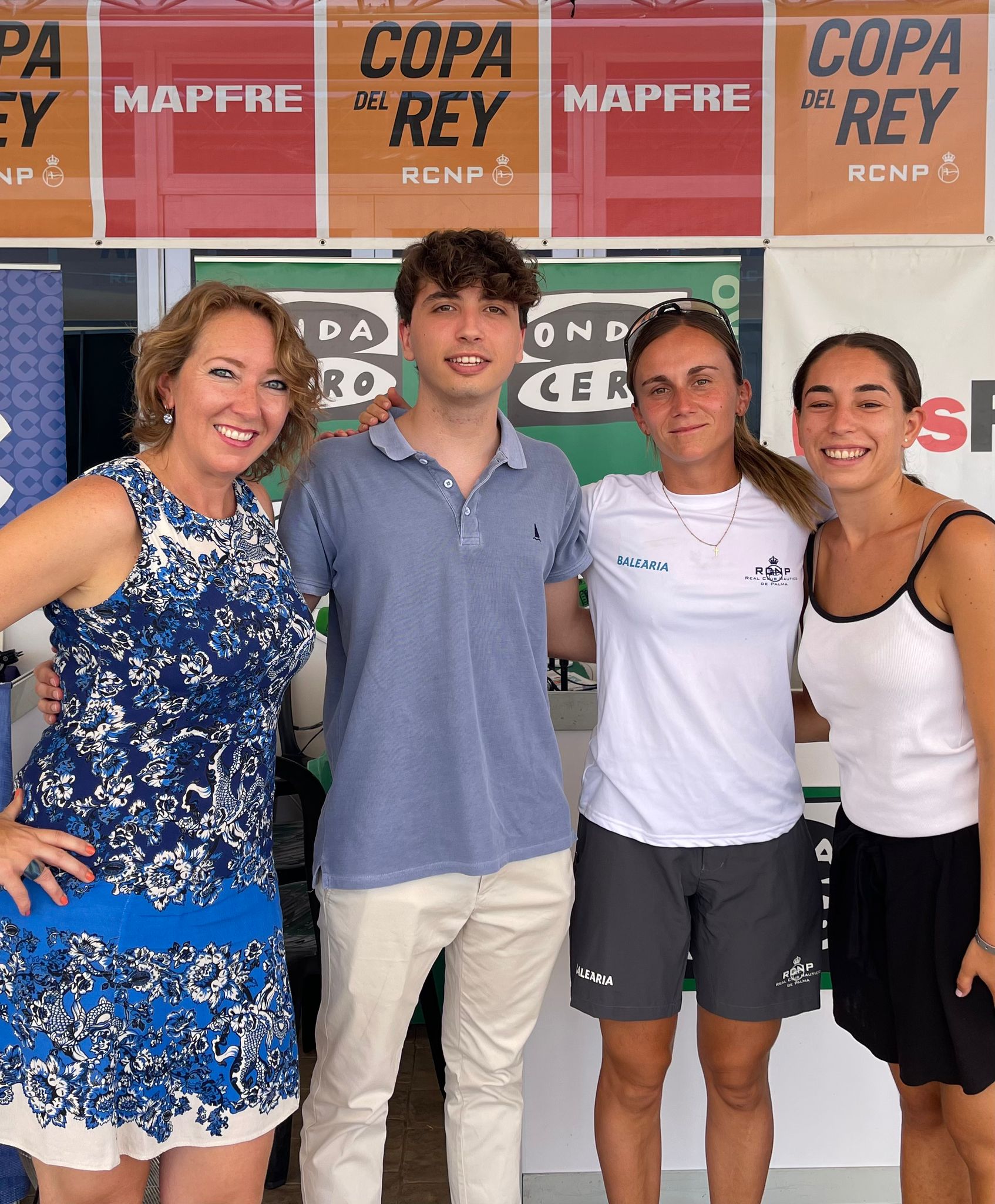 La tripulación liderada por María Bover encabeza la clasificación de la clase femenina de la Copa del Rey MAPFRE de vela La tripulación liderada por María Bover encabeza la clasificación de la clase femenina de la Copa del Rey MAPFRE de vela