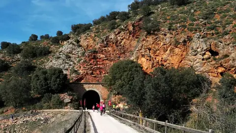 La Diputación y la Fundación de los Ferrocarriles Españoles se unen para promover el Camino Natural Vía Verde FC. Baeza-Utiel La Diputación y la Fundación de los Ferrocarriles Españoles se unen para promover el Camino Natural Vía Verde FC. Baeza-Utiel