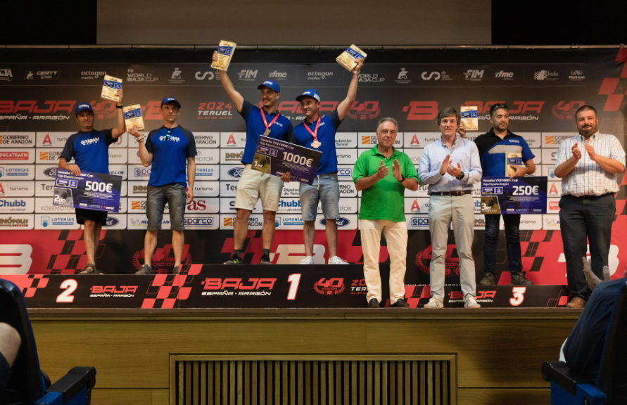 Ajustada victoria de los hermanos Viñarás en la Yamaha YXZ1000R de la Baja Aragón Ajustada victoria de los hermanos Viñarás en la Yamaha YXZ1000R de la Baja Aragón