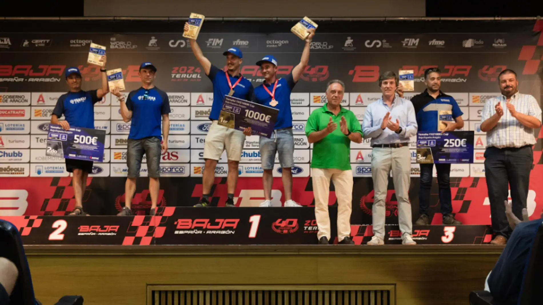 Ajustada victoria de los hermanos Viñarás en la Yamaha YXZ1000R de la Baja Aragón Ajustada victoria de los hermanos Viñarás en la Yamaha YXZ1000R de la Baja Aragón