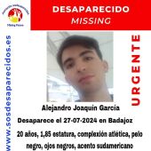 Desaparecido en Badajoz