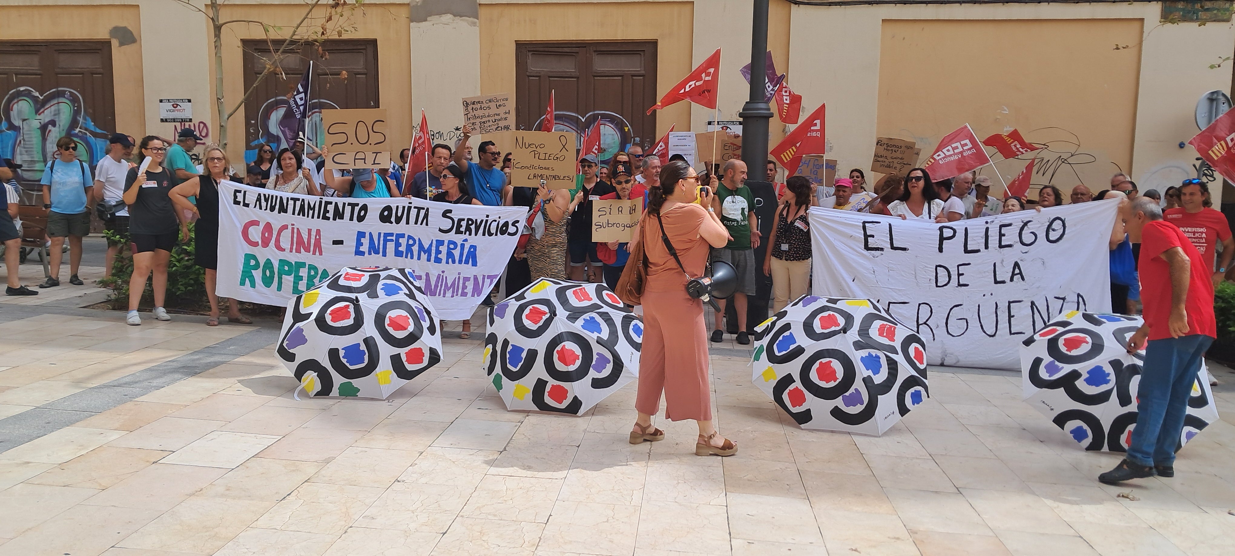El CAI se manifiesta en Alicante para pedir la subrogación El CAI se manifiesta en Alicante para pedir la subrogación