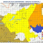 Mapa agua subterránea Mancha Occidental I