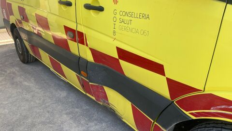 Las ambulancias del 061 en Ibiza están en muy mal estado Las ambulancias del 061 en Ibiza están en muy mal estado