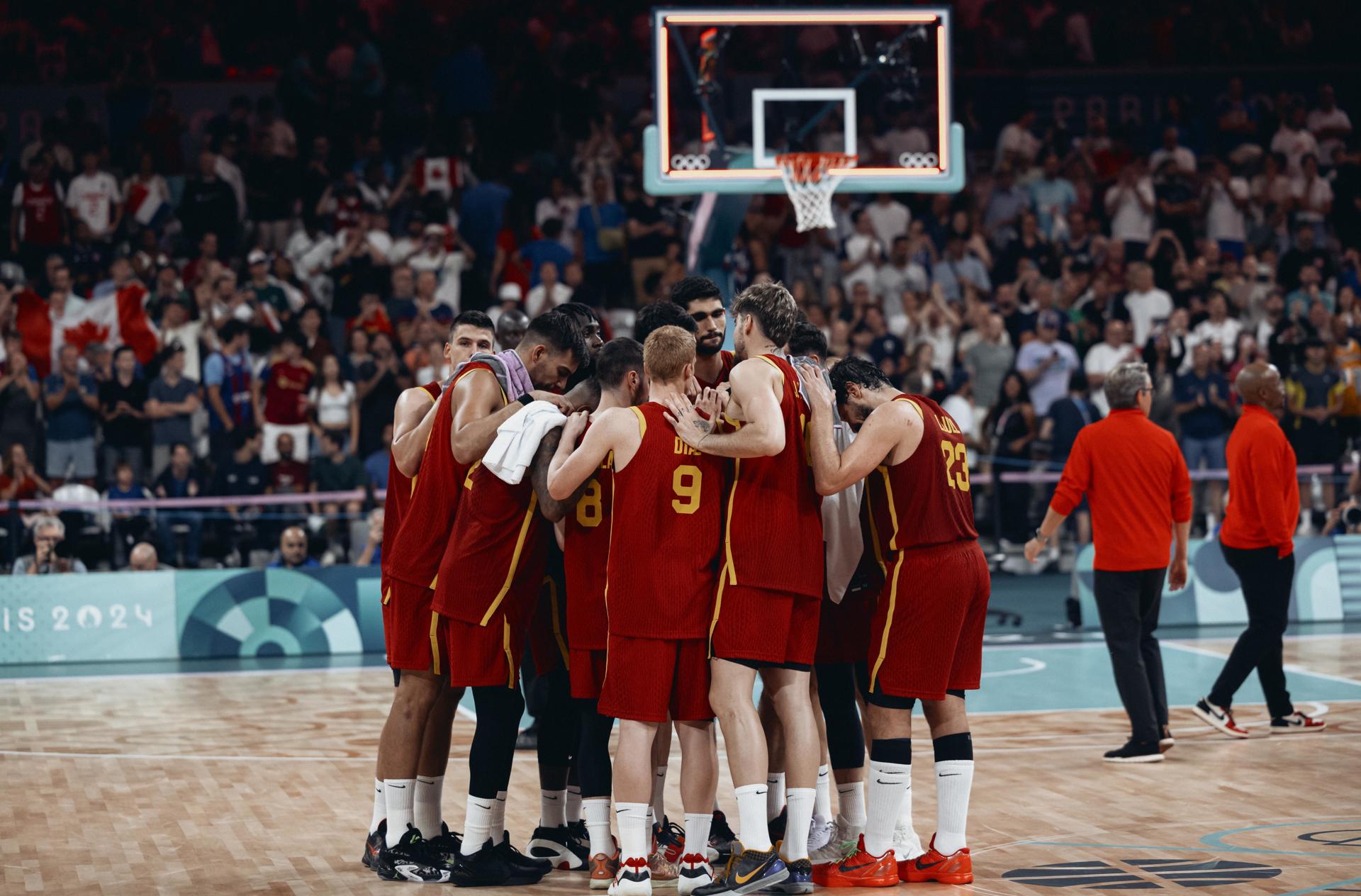 La selección masculina de baloncesto cae ante Canadá y dice adiós a los Juegos Olímpicos La selección masculina de baloncesto cae ante Canadá y dice adiós a los Juegos Olímpicos