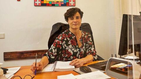 Maite Barchín, trabajadora social del Servicio de Acogida de Cáritas Maite Barchín, trabajadora social del Servicio de Acogida de Cáritas