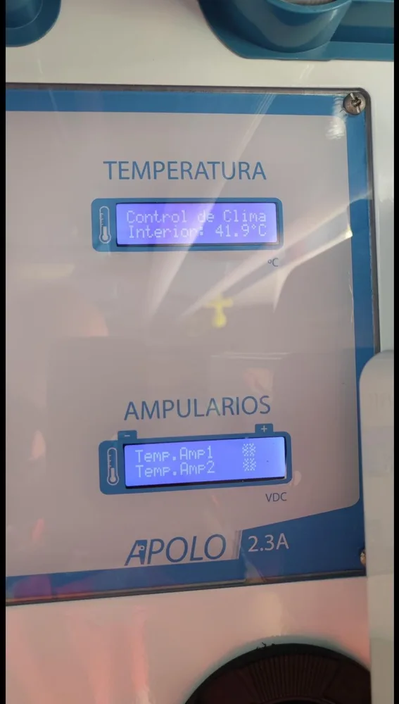 Las temperaturas han rondado los 42 grados en el interior de las ambulancias Las temperaturas han rondado los 42 grados en el interior de las ambulancias
