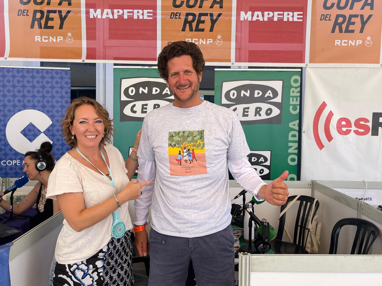 Pepequín Orbaneja, el regatista que apoya la construcción de escuelas en Sudán del Sur desde la Copa del Rey Pepequín Orbaneja, el regatista que apoya la construcción de escuelas en Sudán del Sur desde la Copa del Rey