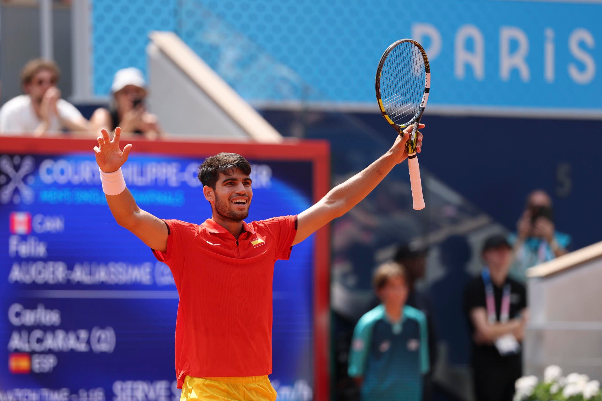 Carlos Alcaraz: "El domingo vamos a por todas" Carlos Alcaraz: "El domingo vamos a por todas"