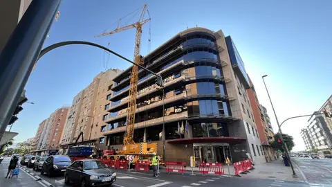 Imagen del edificio PROP, ubicado en la avenida Hermanos Bou de Castellón Imagen del edificio PROP, ubicado en la avenida Hermanos Bou de Castellón