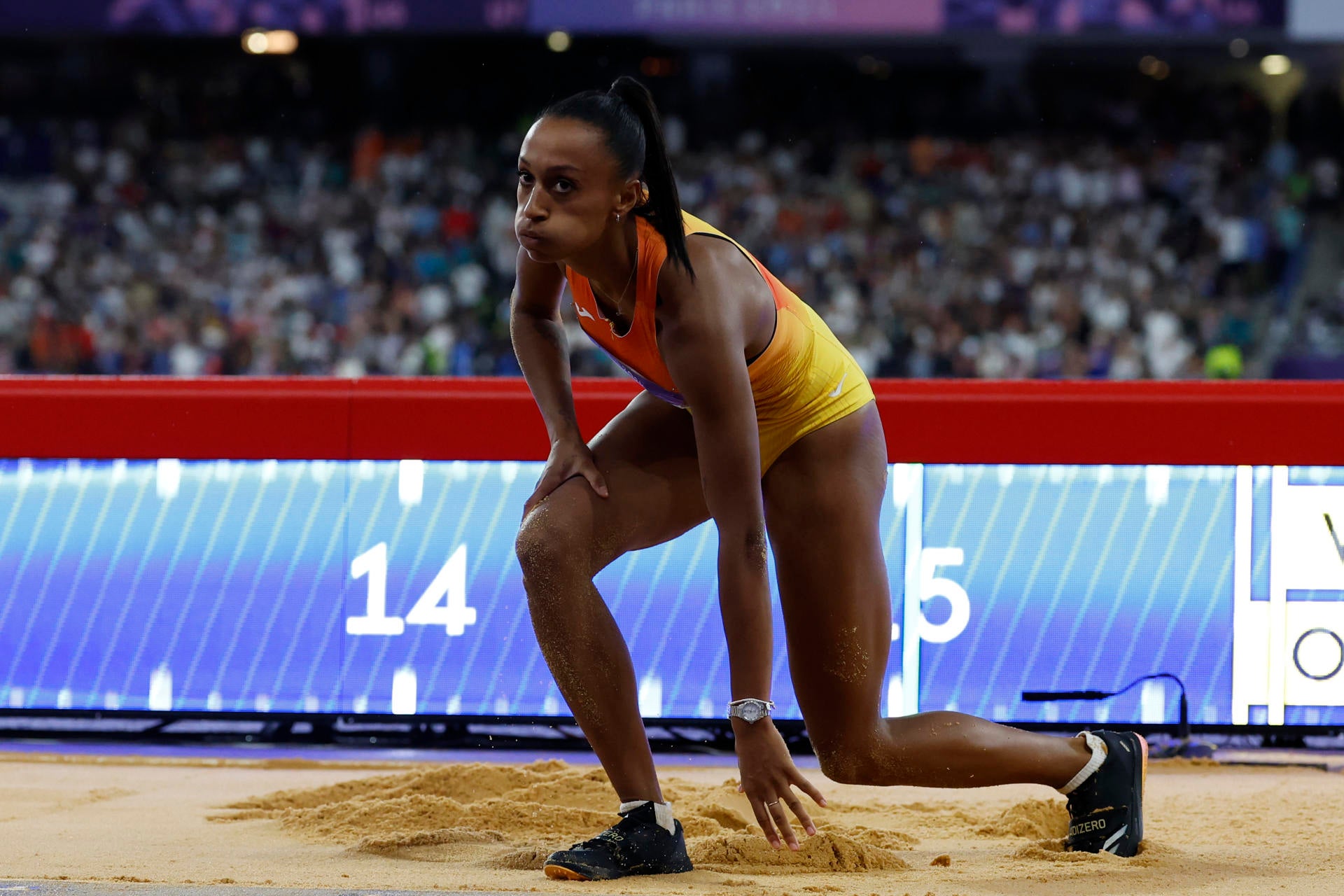 Ana Peleteiro se queda sin medalla en una jornada aciaga para el atletismo español en París 2024 Ana Peleteiro se queda sin medalla en una jornada aciaga para el atletismo español en París 2024