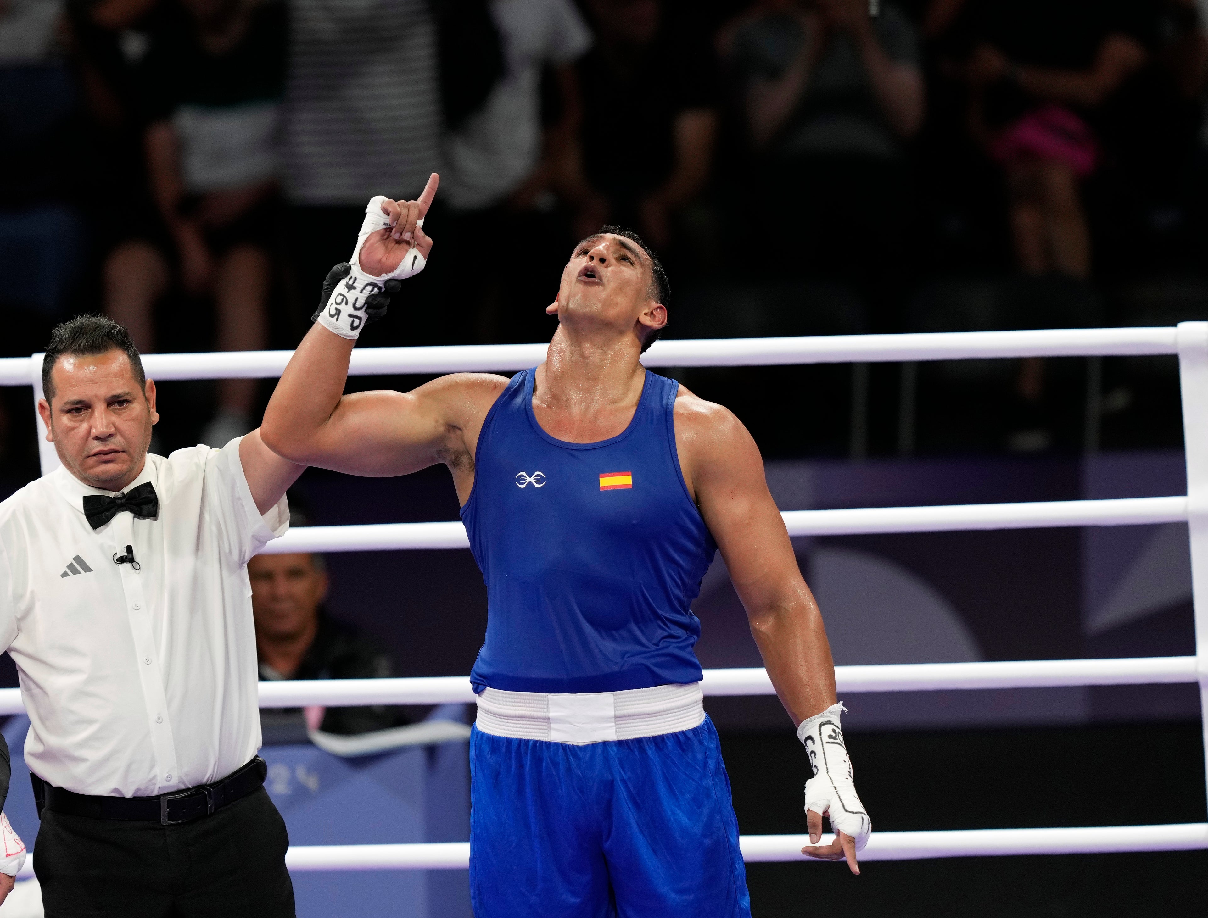 Ayoub Ghadfa: "Voy a darlo todo en el combate y espero llegar a la final" Ayoub Ghadfa: "Voy a darlo todo en el combate y espero llegar a la final"