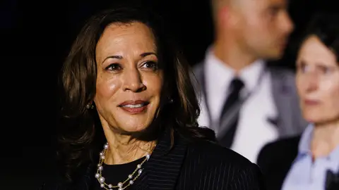 La candidata demócrata a las elecciones estadounidenses, Kamala Harris Kamala Harris dice que debatirá con Trump el 10 de septiembre y no en otra fecha: "Como él acordó"