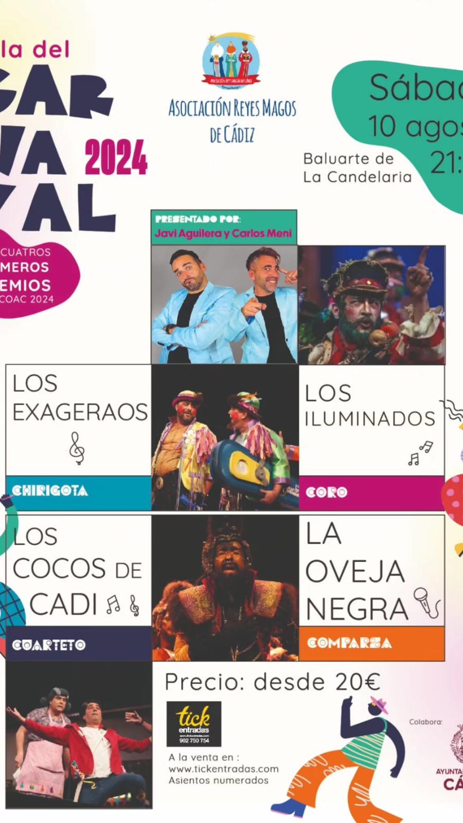 La Asociación Reyes Magos de Cádiz celebra la Gala del Carnaval 2024 La Asociación Reyes Magos de Cádiz celebra la Gala del Carnaval 2024