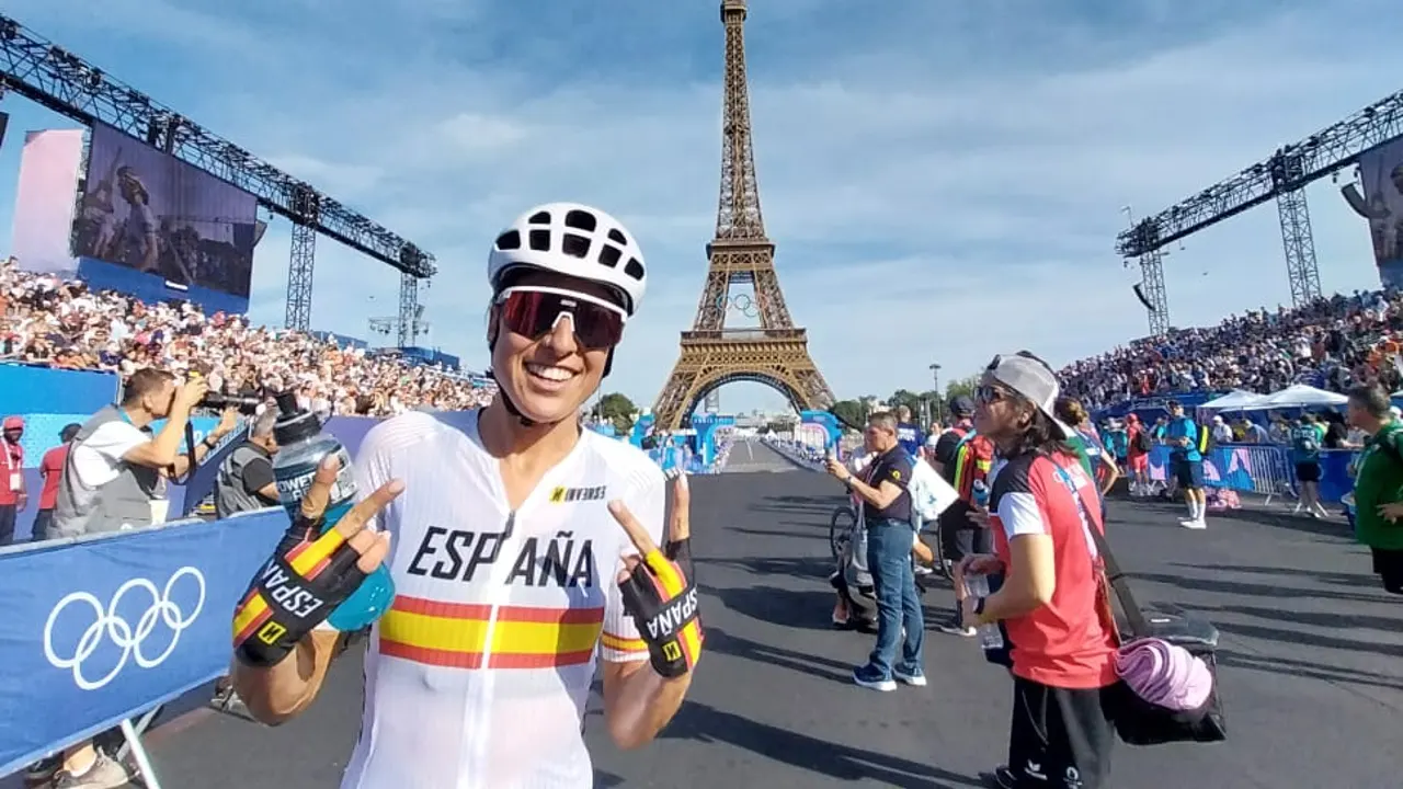 La ciclista mallorquina Mavi García, diploma olímpico en los Juegos Olímpicos de Paris 2024