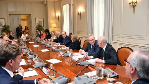 Los nuevo veinte vocales durante el primer pleno del octavo mandato del Consejo General del Poder Judicial (CGPJ). Los nuevo veinte vocales durante el primer pleno del octavo mandato del Consejo General del Poder Judicial (CGPJ).