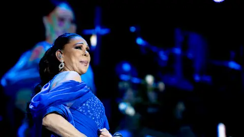 Isabel Pantoja durante su show en el Som Festival del pasado sábado Isabel Pantoja durante su show en el Som Festival del pasado sábado