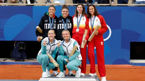 Medallista de Tenis Dobles femenino de los Juegos Olímpicos de París 2024 ¿Qué hay en la caja que regalan a los medallistas olímpicos?