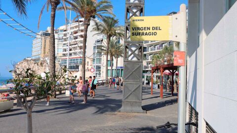 Costas autoriza las obras para renovar la red de pluviales de la plaza del Torrejó de Benidorm