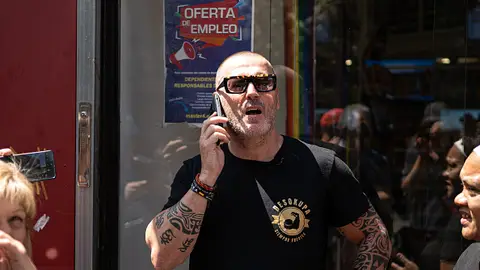 El líder de Desokupa, Dani Esteve en una imagen de archivo. El líder de Desokupa, Dani Esteve en una imagen de archivo.