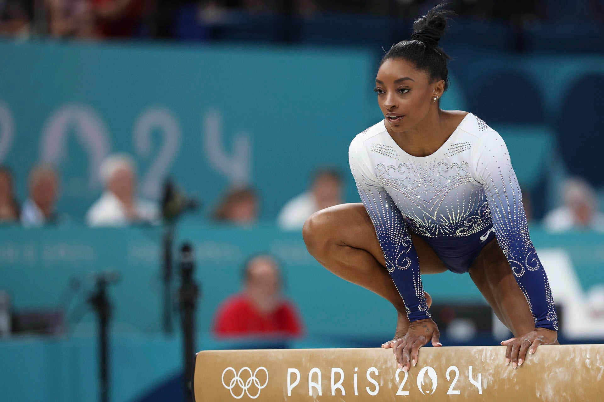 Simone Biles se cae en la final de barra de equilibrio y se queda sin su cuarto oro en París Simone Biles se cae en la final de barra de equilibrio y se queda sin su cuarto oro en París