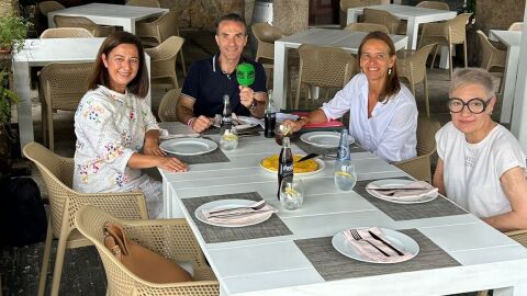 Mar&iacute;a Barral, Alberto G&oacute;mez Barros, Mar&iacute;a Troncoso y Susana Garc&iacute;a Naveira