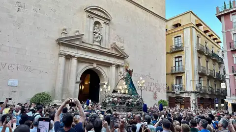 Procesión de la Virgen del Remedio, patrona de Alicante, en 2024 Procesión de la Virgen del Remedio, patrona de Alicante, en 2024