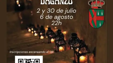 concluye la cuarta edición de las rutas nocturnas por las historias y leyendas de Daganzo de Arriba Cartel de la cuarta edición de las rutas por las historias y leyendas de Daganzo de Arriba