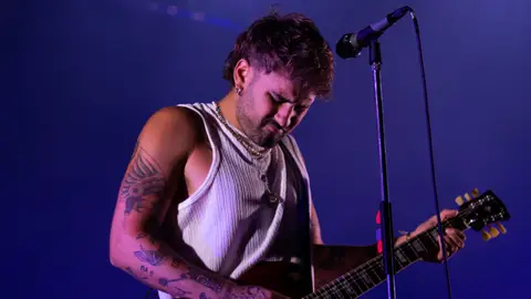 Dani Fernández en el Santander Music Festival Dani Fernández en el Santander Music Festival