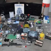 Objetos robados recuperados por la Policía Nacional Objetos robados recuperados por la Policía Nacional